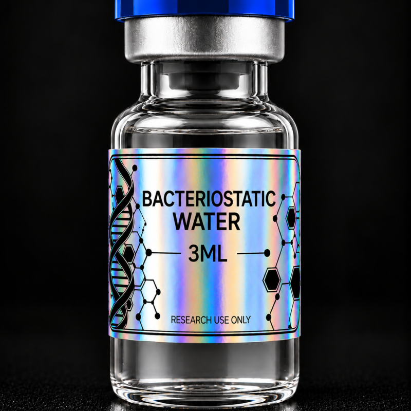 Holographic Bacteriostatic Water Vial